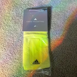 Stella McCartney Adidas Yellow Tennis Wrist Sweatbands